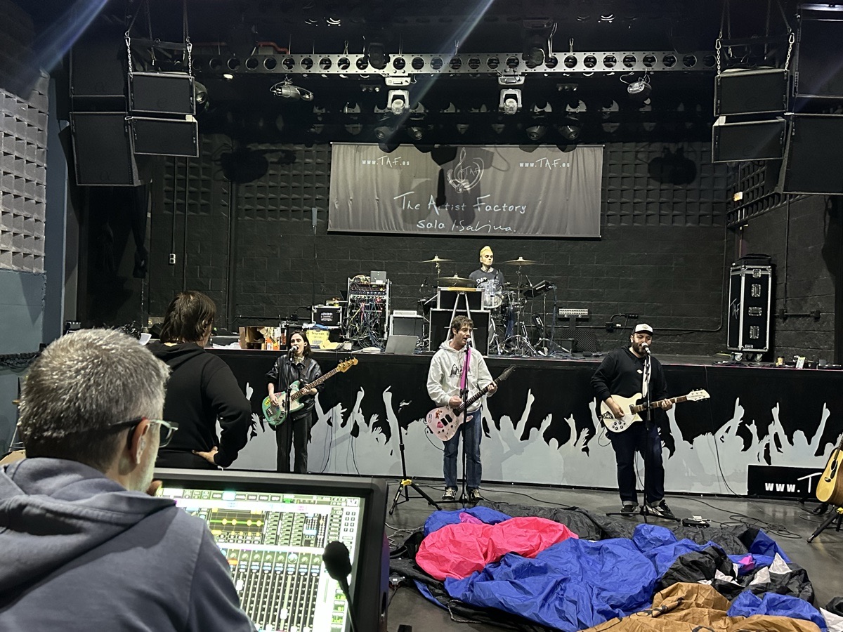 Ensayo general en la Sala TAF